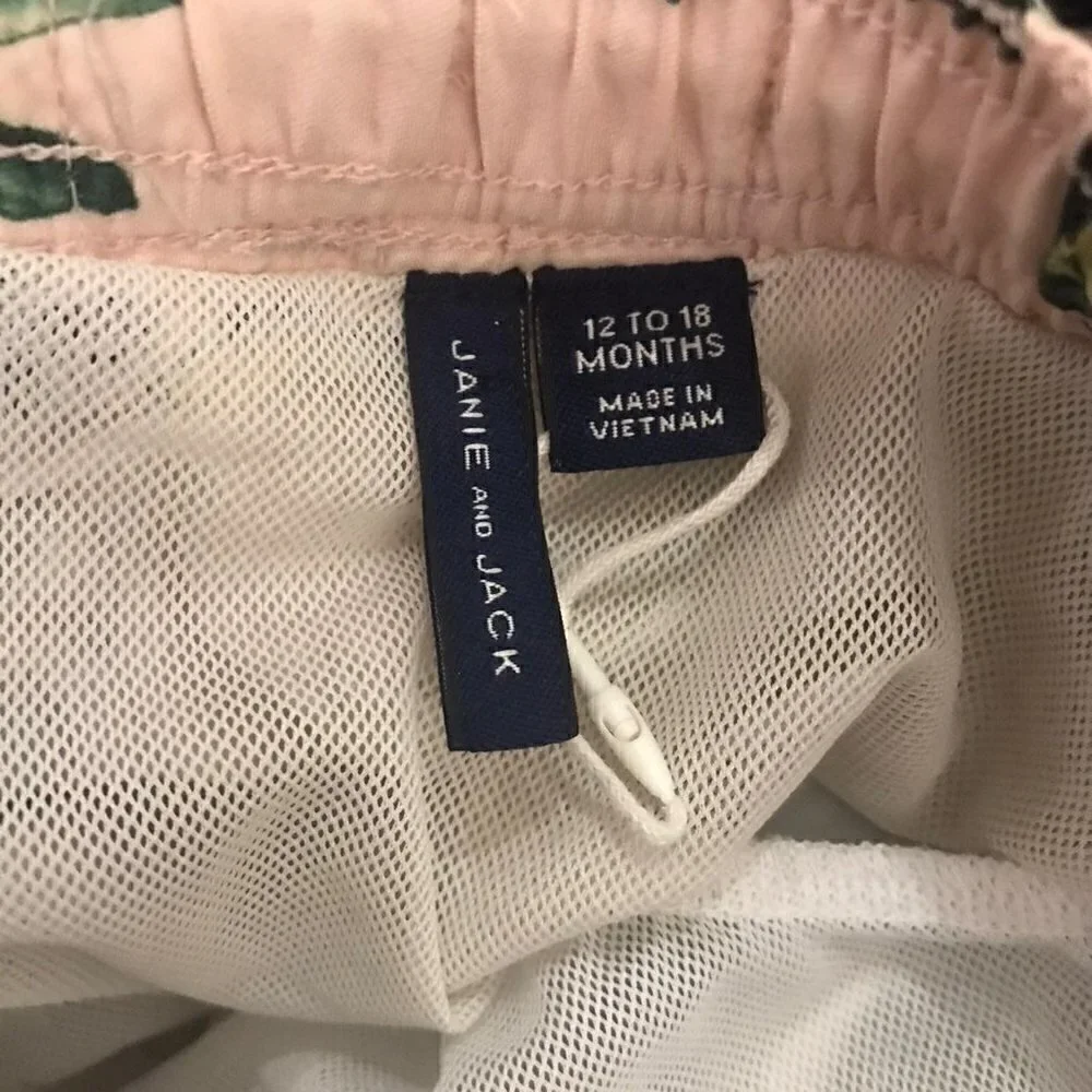 Janie and Jack swim trunk shorts